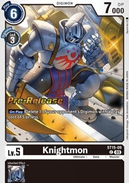 Knightmon (ST15-09) (V.2) - Starter Deck: Dragon of Courage (Common) [ST-15-009]
