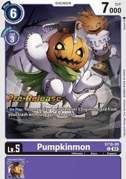 Pumpkinmon (ST16-09) (V.2) - Starter Deck: Wolf of Friendship (Common) [ST-16-009]