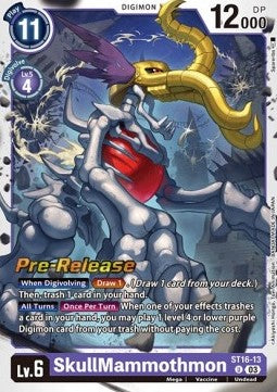 SkullMammothmon (ST16-13) (V.2) - Starter Deck: Wolf of Friendship (Uncommon) [ST-16-013]