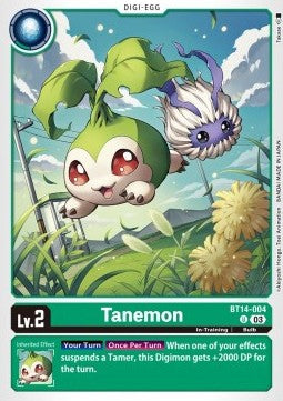 Tanemon (BT14-004) - Blast Ace (Uncommon) [BT-14-004]