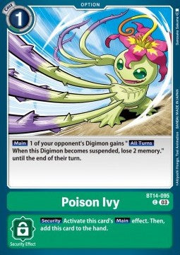 Poison Ivy (BT14-095) - Blast Ace (Common) [BT-14-095]