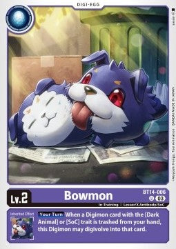Bowmon (BT14-006) - Blast Ace (Uncommon) [BT-14-006]