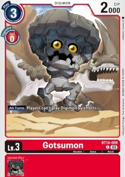 Gotsumon (BT14-009) - Blast Ace (Common) [BT-14-009]