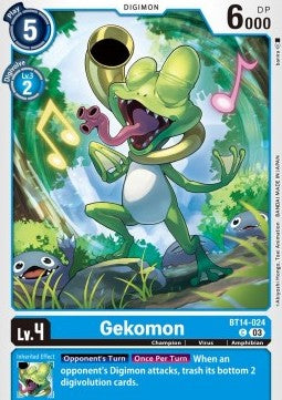 Gekomon (BT14-024) - Blast Ace (Common) [BT-14-024]