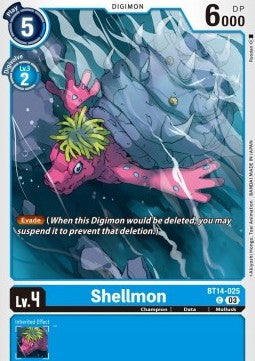 Shellmon (BT14-025) - Blast Ace (Common) [BT-14-025]