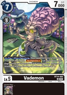 Vademon (BT14-065) - Blast Ace (Common) [BT-14-065]