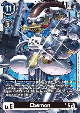 Ebemon (BT14-067) - Blast Ace (Uncommon) [BT-14-067]