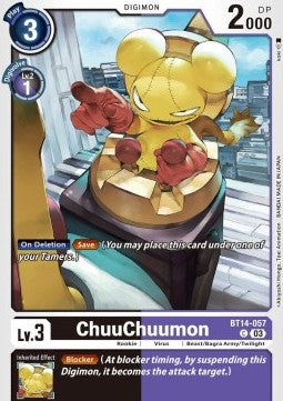 ChuuChuumon (BT14-057) - Blast Ace (Common) [BT-14-057]