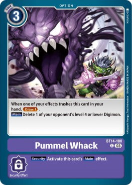 Pummel Whack (BT14-100) - Blast Ace (Common) [BT-14-100]