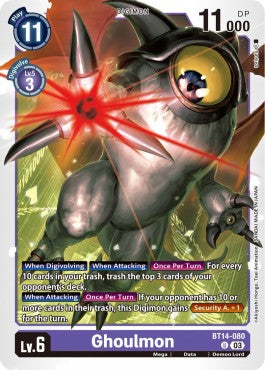 Ghoulmon (BT14-080) - Blast Ace (Uncommon) [BT-14-080]