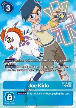 Joe Kido (BT14-083) (V.2) - Blast Ace (Alternative Art) [BT-14-083]