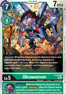 Okuwamon (P-075) - Official Tournament Pack Events (Alternative Art) [OTPE-P-075]
