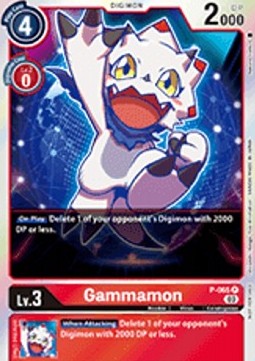Gammamon (P-065) - Official Tournament Pack Events (Alternative Art) [OTPE-P-065]