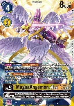 MagnaAngemon Ace (BT14-037) (V.2) - Blast Ace (Alternative Art) [BT-14-037]