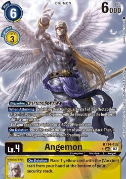 Angemon (BT14-102) (V.2) - Blast Ace (Alternative Art) [BT-14-102]