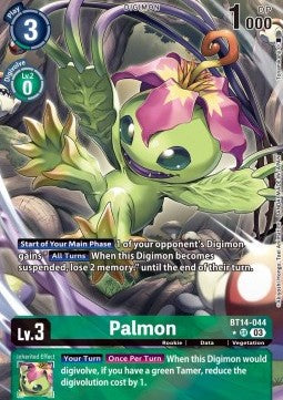 Palmon (BT14-044) (V.2) - Blast Ace (Alternative Art) [BT-14-044]