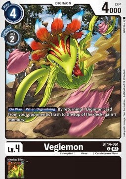 Vegiemon (BT14-061) - Blast Ace (Common) [BT-14-061]