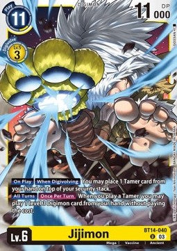 Jijimon (BT14-040) - Blast Ace (Uncommon) [BT-14-040]