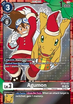Agumon (ST15-02) - Unnumbered Promos (Alternative Art) [UP-ST15-02]