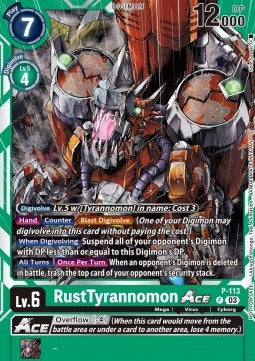 RustTyrannomon Ace (P-113) - Promos (Promo) [P-113]