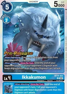 Ikkakumon (BT14-023) - Promos: Blast Ace (Rare) [BT-14P-BT14-023]