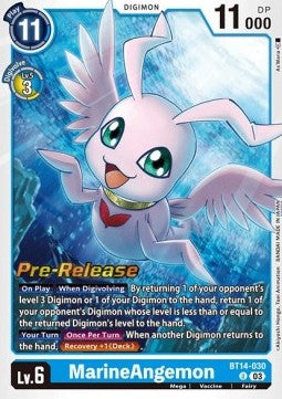 MarineAngemon (BT14-030) - Promos: Blast Ace (Uncommon) [BT-14P-BT14-030]