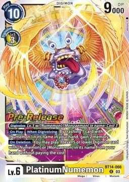 PlatinumNumemon (BT14-066) - Promos: Blast Ace (Rare) [BT-14P-BT14-066]