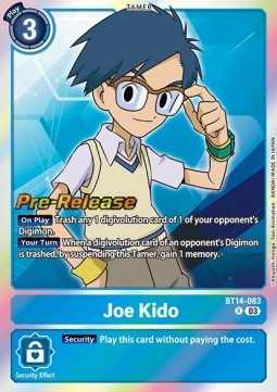 Joe Kido (BT14-083) - Promos: Blast Ace (Rare) [BT-14P-BT14-083]