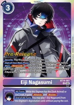 Eiji Nagasumi (BT14-087) - Promos: Blast Ace (Rare) [BT-14P-BT14-087]