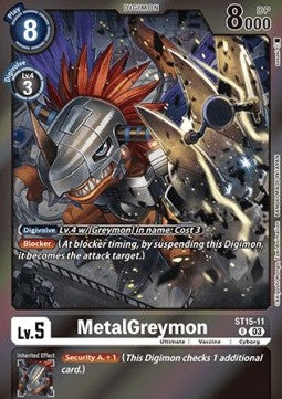 MetalGreymon (ST15-11) - Blast Ace (Alternative Art) [BT-14-ST15-11]
