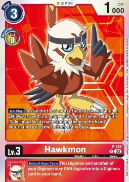 Hawkmon (P-119) - Promos (Promo) [P-119]