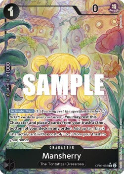 Mansherry (OP05-088) (V.2) - Awakening of the New Era (Alternate Art) [OP05-088]