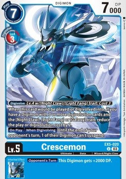 Crescemon (EX5-020) - Animal Colosseum (Uncommon) [EX-05-020]
