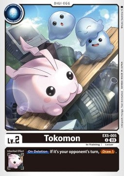 Tokomon (EX5-005) (V.1) - Animal Colosseum (Uncommon) [EX-05-005]