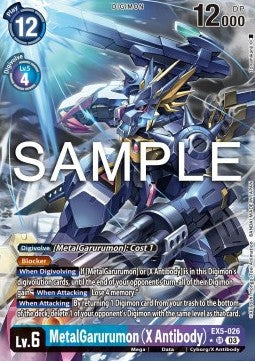 MetalGarurumon (X Antibody) (EX5-026) (V.2) - Animal Colosseum (Alternative Art) [EX-05-026]