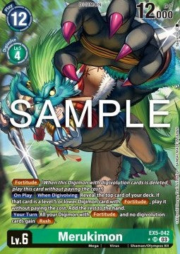 Merukimon (EX5-042) (V.2) - Animal Colosseum (Alternative Art) [EX-05-042]
