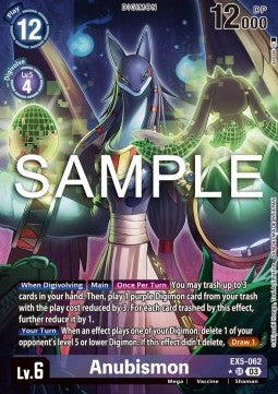 Anubismon (EX5-062) (V.2) - Animal Colosseum (Alternative Art) [EX-05-062]