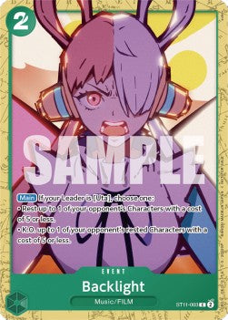 Backlight (ST11-003) - Unnumbered Promos (Common) [UP-ST11-003]