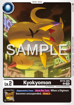 Kyokyomon (BT15-005) - Exceed Apocalypse (Uncommon) [BT-15-005]