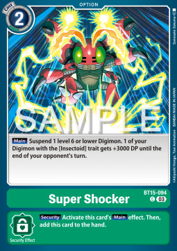 Super Shocker (BT15-094) - Exceed Apocalypse (Common) [BT-15-094]