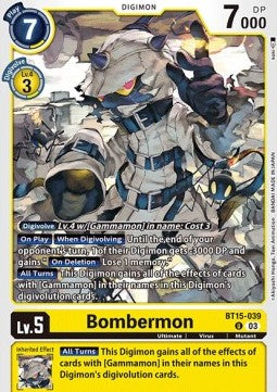 Bombermon (BT15-039) - Exceed Apocalypse (Uncommon) [BT-15-039]