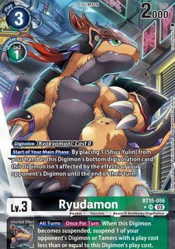 Ryudamon (BT15-056) (V.2) - Exceed Apocalypse (Alternative Art) [BT-15-056]