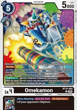 Omekamon (BT15-060) - Exceed Apocalypse (Uncommon) [BT-15-060]