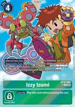 Izzy Izumi (BT15-085) (V.2) - Exceed Apocalypse (Alternative Art) [BT-15-085]
