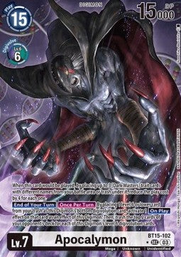 Apocalymon (BT15-102) (V.2) - Exceed Apocalypse (Alternative Art) [BT-15-102]