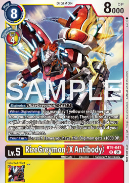 RizeGreymon (X Antibody) (BT9-041) - Event Pack 6 (Alternative Art) [EP6-BT9-041]
