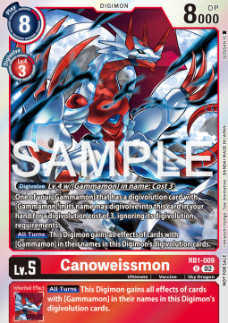 Canoweissmon (RB1-009) - Event Pack 6 (Alternative Art) [EP6-RB1-009]