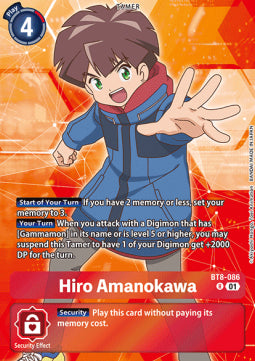 Hiro Amanokawa (BT8-086) - Promos: Exceed Apocalypse (Alternative Art) [BT-15P-BT8-086]