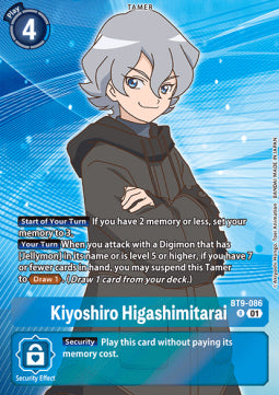 Kiyoshiro Higashimitarai (BT9-086) - Promos: Exceed Apocalypse (Alternative Art) [BT-15P-BT9-086]
