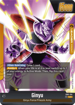 Ginyu // Ginyu (FB01-104)  (V.2 - Alternate Art) - Awakened Pulse [Fusion World] (Alternate Art) [FB01-104]